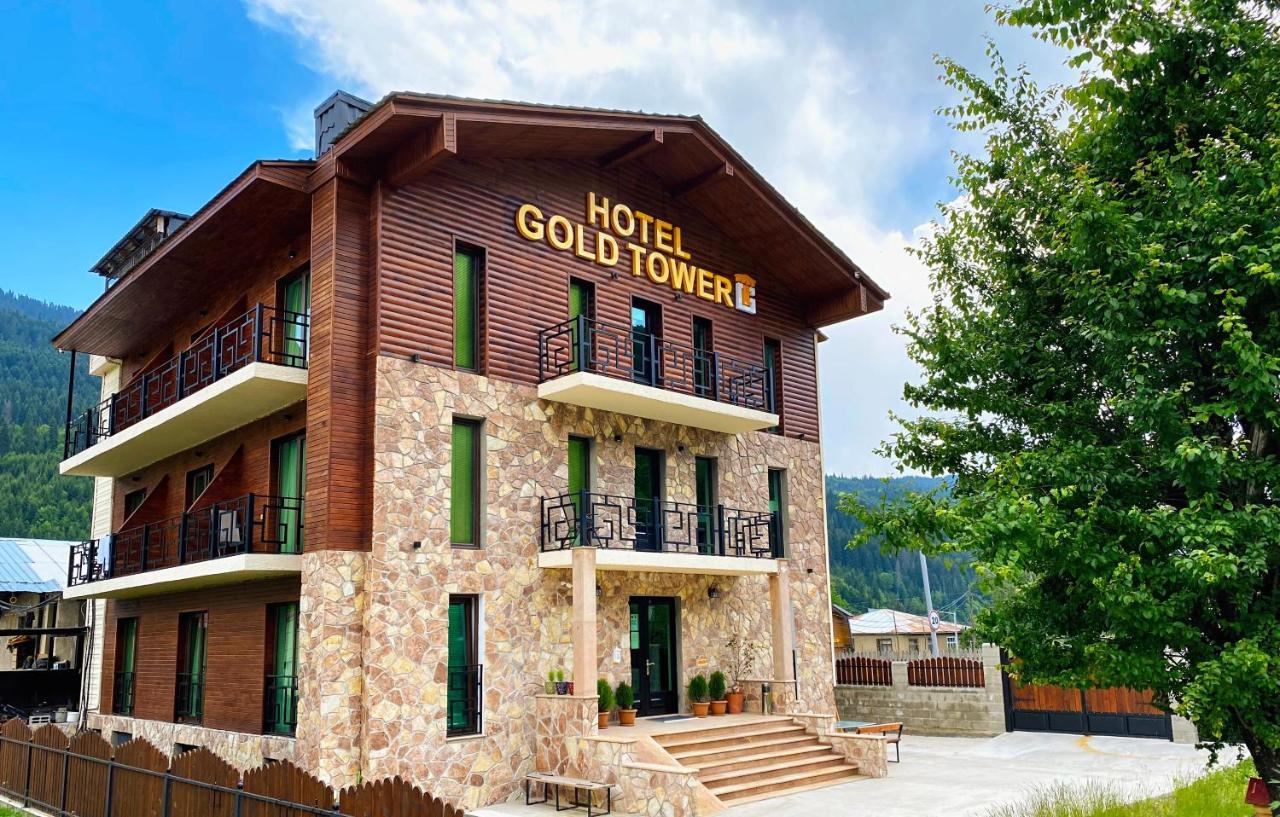 Hotel Gold Tower メスティア エクステリア 写真